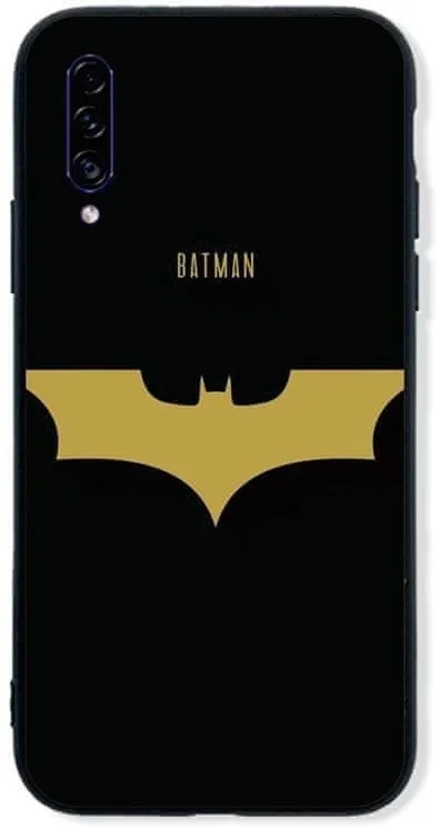 Kryt na mobil TopQ LUXURY Samsung A30 pevný Gold Batman 45379