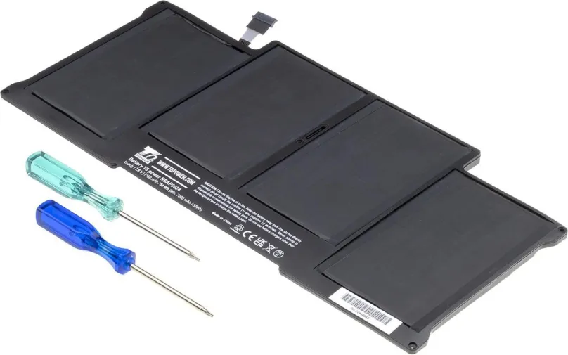 Batéria do notebooku T6 Power pre Apple MacBook Air 13" A1369 Mid 2011, Li-Poly, 7150 mAh (54 Wh), 7,6 V