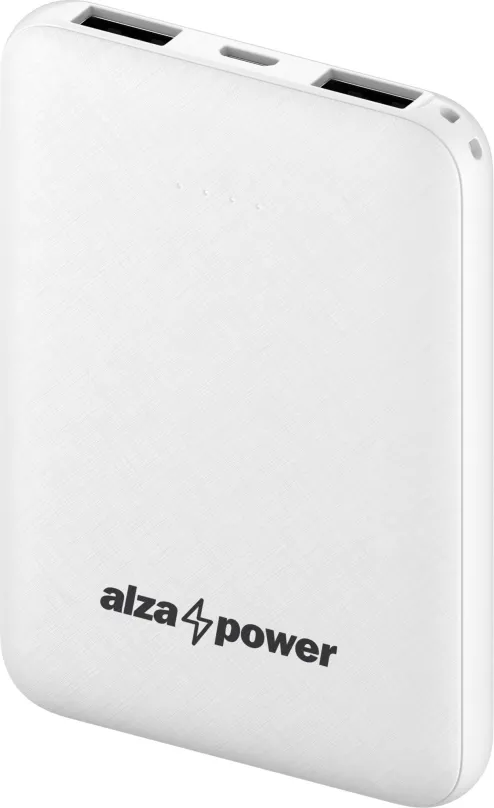 PowerBank AlzaPower Onyx 5000mAh biela