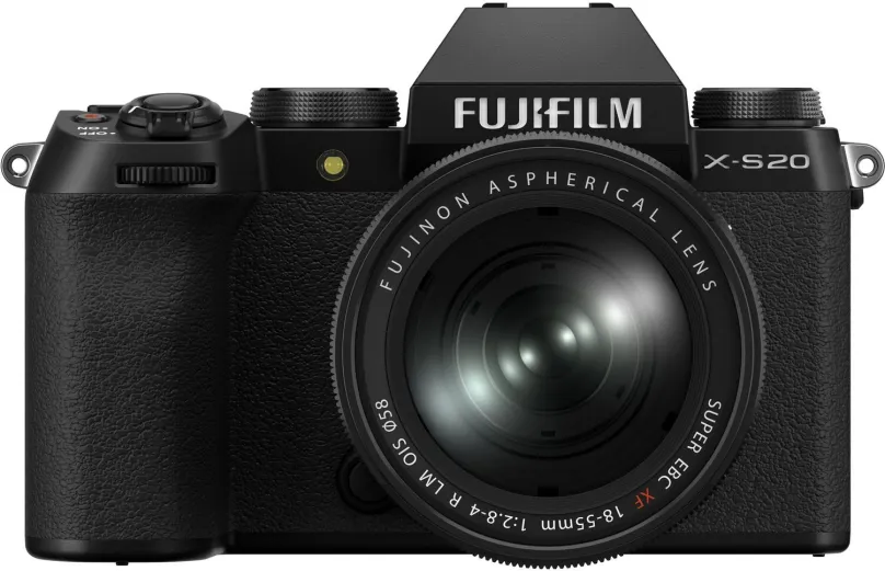 Digitálny fotoaparát FujiFilm X-S20 + Fujinon XF 18-55 mm f/2,8-4,0 R LM OIS čierny