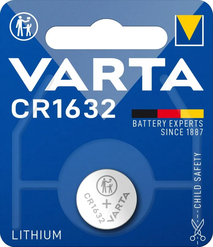 Gombíková batéria VARTA špeciálna lítiová batéria CR1632 1ks