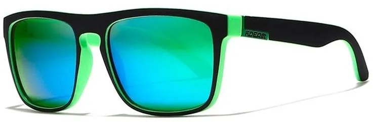 Slnečné okuliare KDEAM Sunbury 6 Black & Green / Green