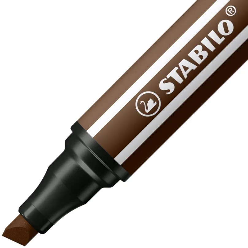 Fixy STABILO Pen 68 MAX - hnedá