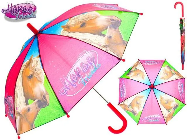 Detský dáždnik Horse Friends dáždnik 70x60cm v sáčku