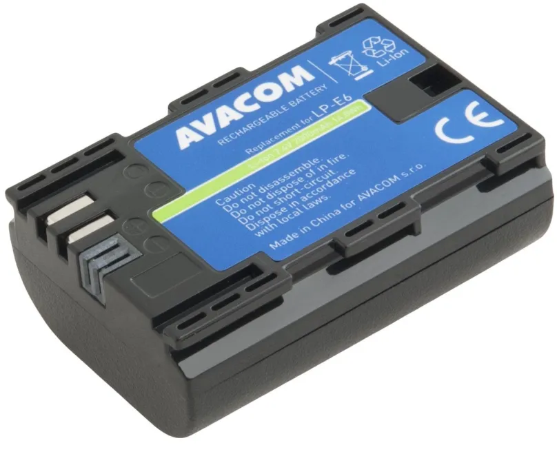 Batéria pre fotoaparát AVACOM za Canon LP-E6 Li-Ion 7.4V 2000mAh 14.8Wh