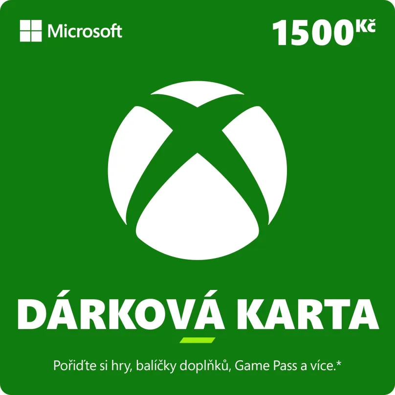 Dobíjacia karta Xbox Live Darčeková karta