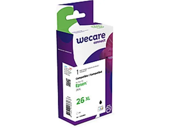 WECARE ARMOR ink kompatibilný s Epson XP510/520 T26214010, čierna/black