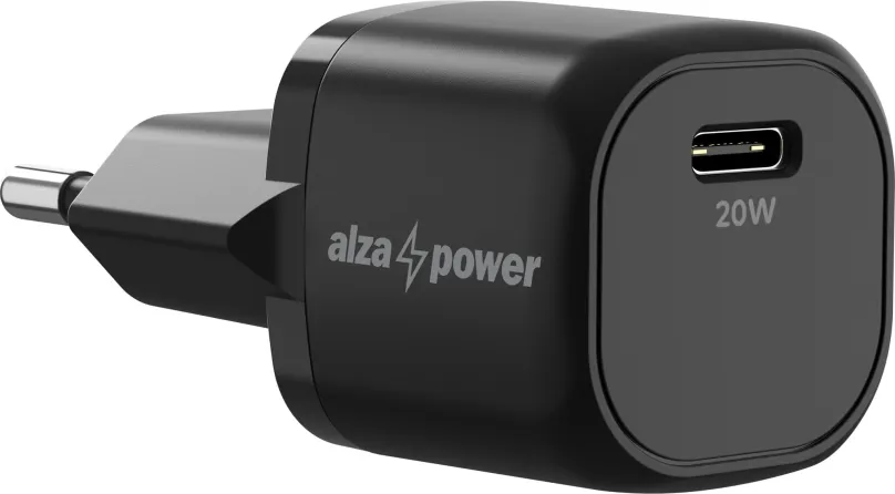 Nabíjačka do siete AlzaPower A120 Fast Charge 20W čierna
