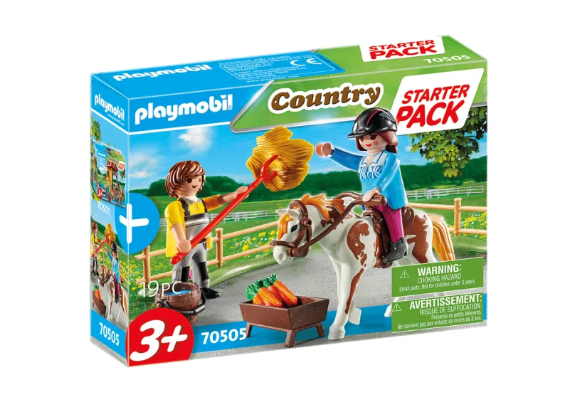 PLAYMOBIL® Country 70505 Starter pack Konská stajňa doplnkový set