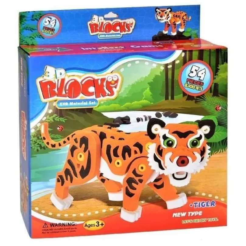 Puzzle 3D Tiger