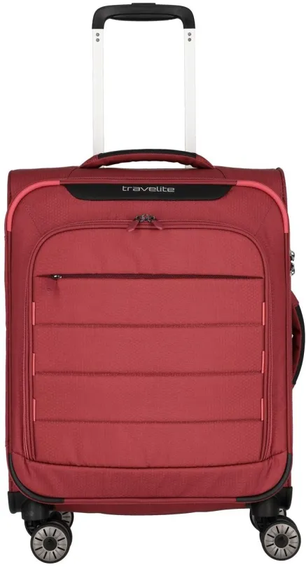 Cestovný kufor s TSA zámkom Travelite Skaii 4W S Red