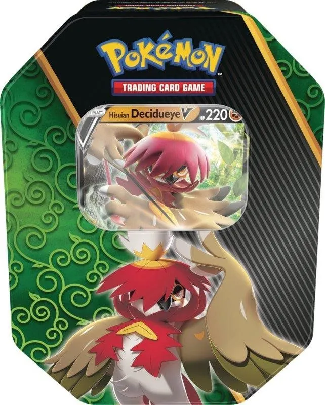 Pokémon karty Pokémon TCG: Divergent Powers Tin Hisuian Decidueye V, Sword & Shield, T