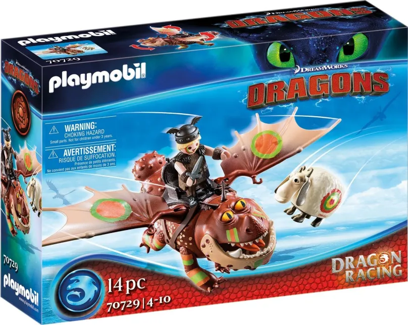 Stavebnica Playmobil Dragon Racing: Rybinoha a Flákota