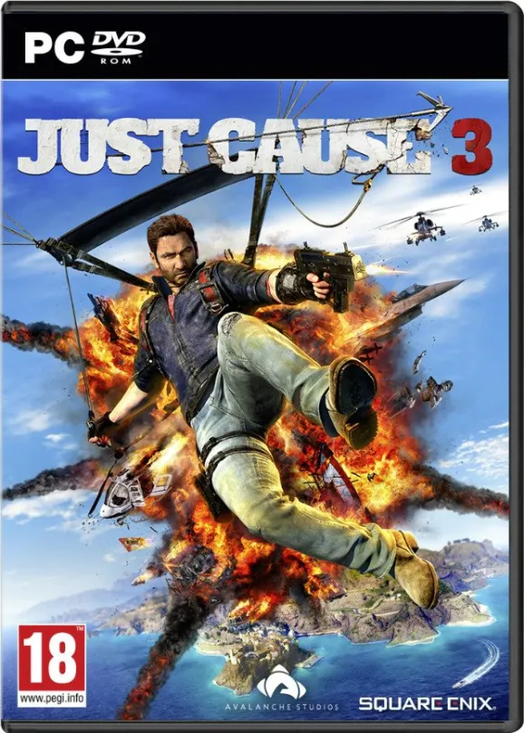 Hra na PC Just Cause 3 (PC) DIGITAL, elektronická licencia, kľúč pre Steam, žáner: akčné a