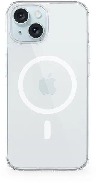 Kryt na mobil Epico Resolve kryt pre iPhone 15 s podporou MagSafe - transparentný