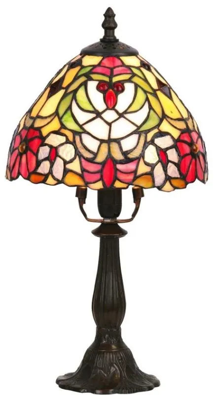 Stolná lampa Rabalux - Tiffany vitrážová stolná lampa 1xE14/40W/230V