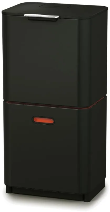 JOSEPH JOSEPH Koše na triedený odpad Totem Max 60L Carbon Black 30106