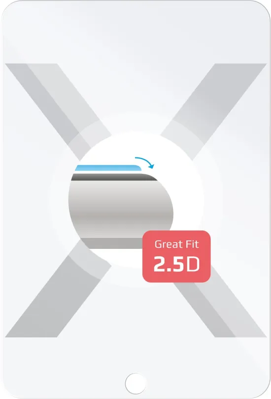 Ochranné sklo FIXED pre Apple iPad 10.2" (2019/2020/2021) číre