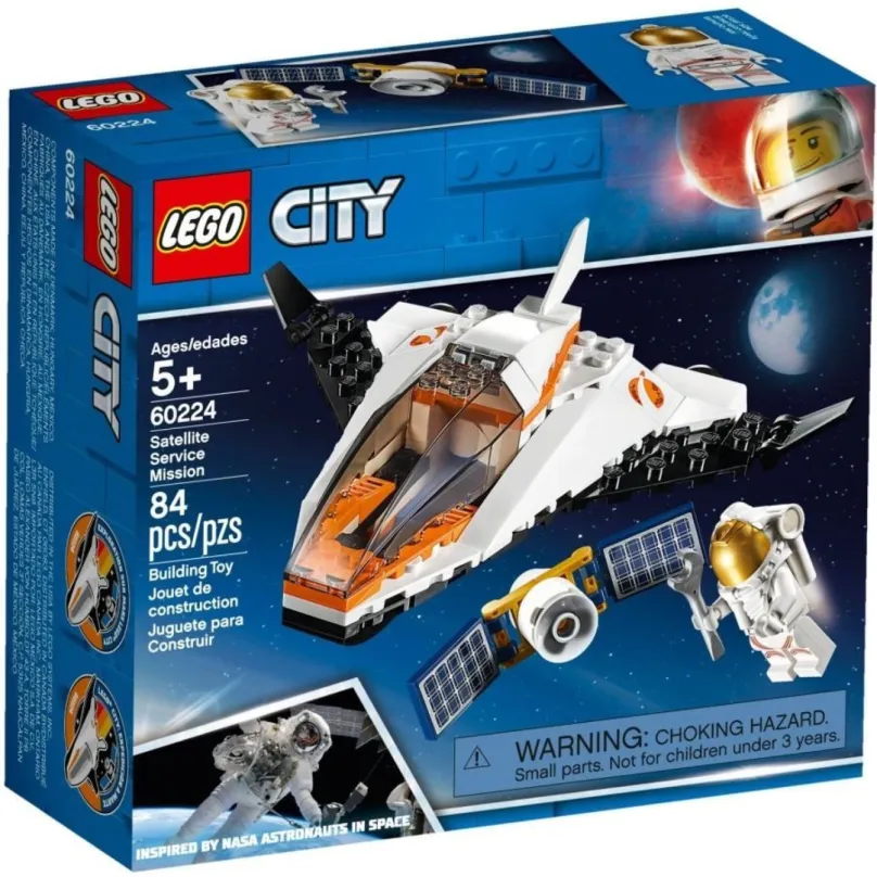 LEGO stavebnice LEGO City Space Port 60224 Údržba vesmírnej družice