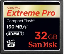 Pamäťová karta SanDisk Compact Flash 32GB 1000x Extreme Pro
