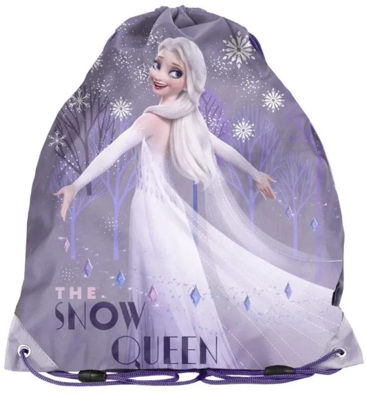 Vak na chrbát PASO Fialový Frozen The snow queen