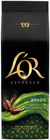 Káva L'OR Espresso Brazil 1000 g zrnková káva