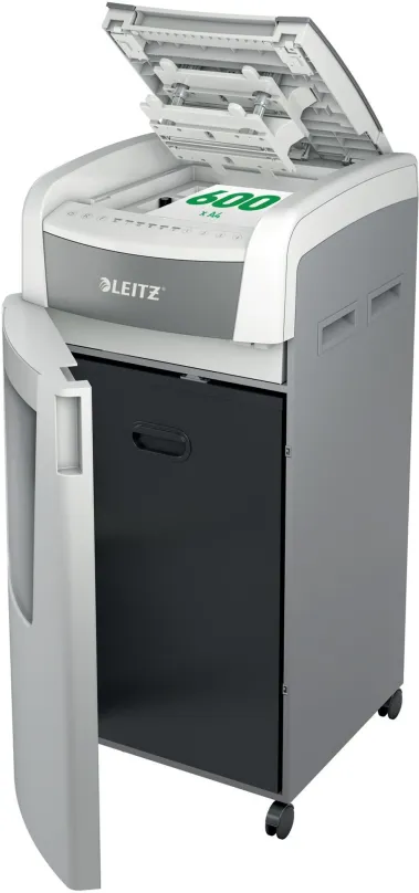 Skartovač LEITZ IQ Autofeed Office Pro 600 P5, s automatickým podávačom papiera, stupeň ut