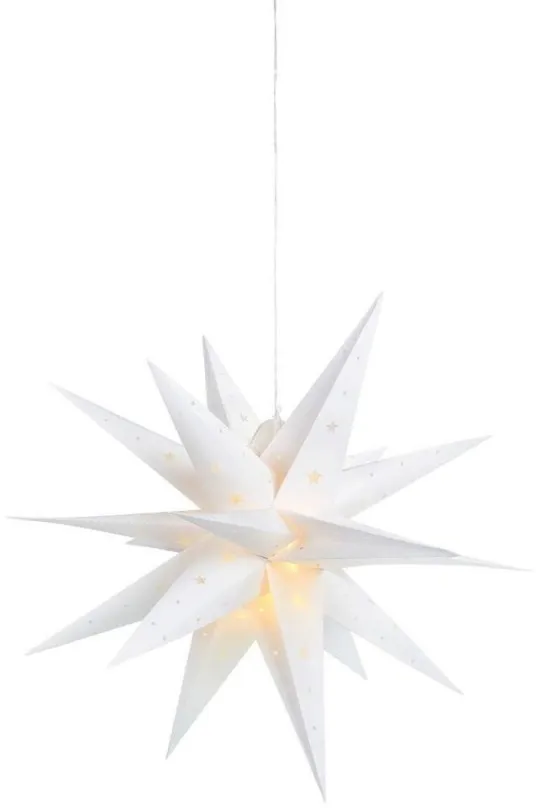 Vianočné osvetlenie Markslöjd 704560 - LED Vianočné dekorácie VECTRA 12xLED/0,436W/230/4,5V biela 60 cm