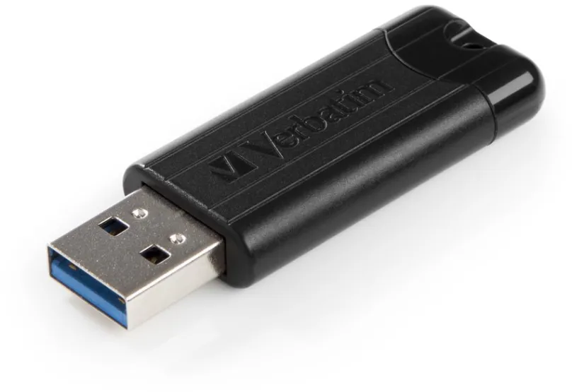 Flash disk VERBATIM Store 'n' Go PinStripe 16GB USB 3.0 čierna