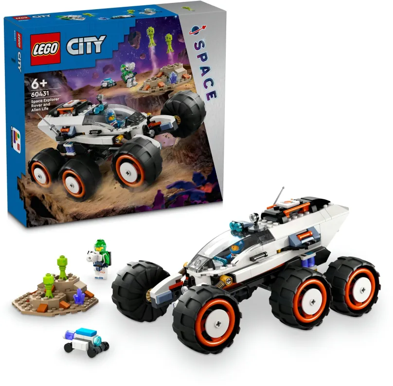 LEGO stavebnica LEGO® City 60431 Prieskumné vesmírne vozidlo a mimozemský život