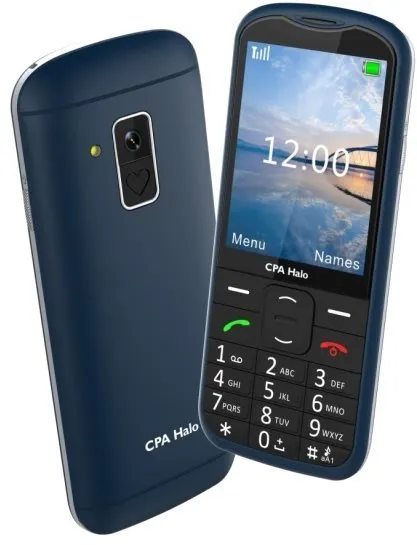 Mobilný telefón CPA Halo 18 Senior modrý