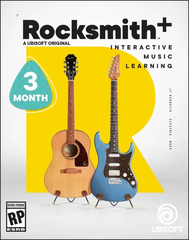 Hra na konzole Rocksmith+ (3 Month Subscription) - PS4