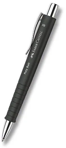 Guľôčkové pero FABER-CASTELL Poly Ball XB čierne