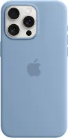 Kryt na mobil Apple iPhone 15 Pro Max Silikónový kryt s MagSafe ľadovo modrý