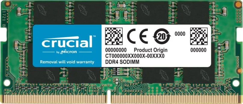 Operačná pamäť Crucial SO-DIMM 16GB DDR4 SDRAM 2400MHz CL17 Dual Ranked