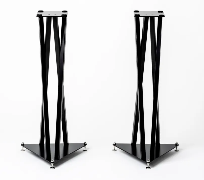 Pro-Ject TRISTAND - oceľové reproduktorové stojany (výška 70 cm) - čierne