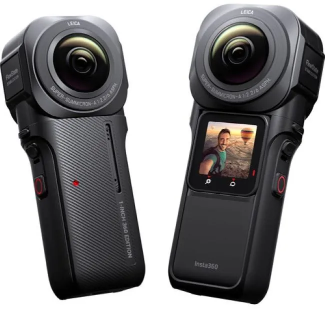 360 kamera Insta360 ONE RS 1-inch 360 Edition, 1" senzory s 2 objektívmi, 360 ° zázna