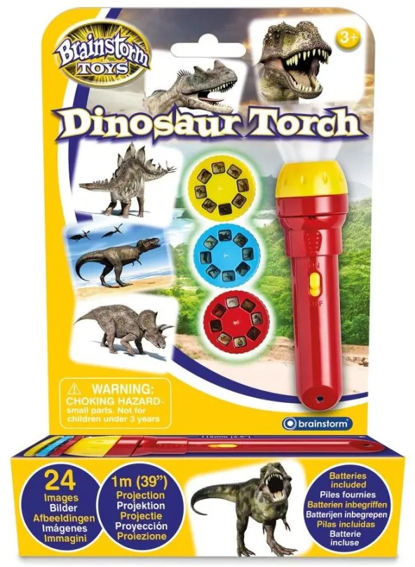 Detský projektor Brainstorm Toys Ručné foto projektor - Dinosaury