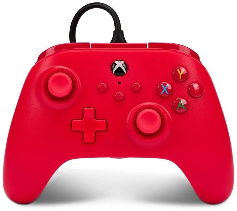 Gamepad PowerA Wire Controller pre Xbox Series X|S - Red