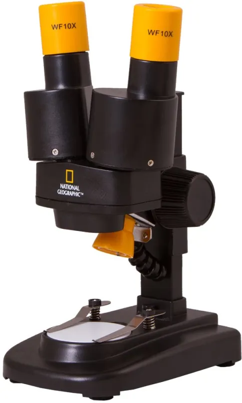 Mikroskop Bresser National Geographic 20x Stereo, celkové zväčšenie maximálne 20 x, farba