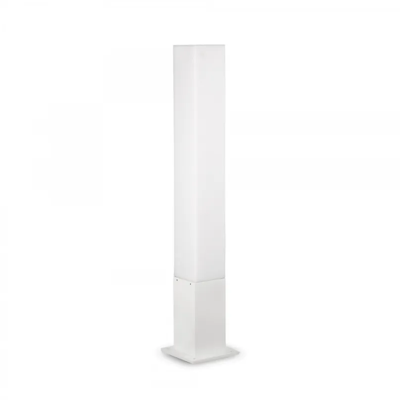 vonkajší stĺpik Ideal Lux Edo outdoor PT1 142999 1x13W GX53 - biela