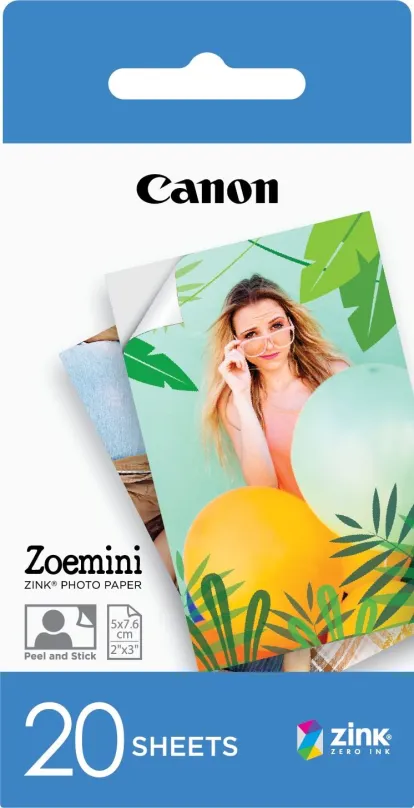 Fotopapier Canon ZINK ZP-2030 pre Zoemini