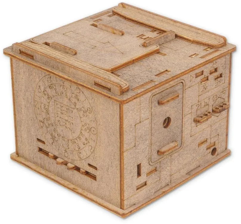 Hlavolam Escape Welt Space Box, materiál drevo, stredná obtiažnosť, vhodné od 14 rokov