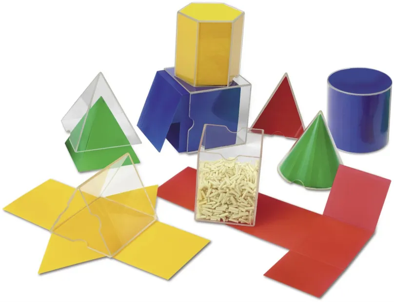 Didaktická hračka Learning Resources Skladacie geometrické tvary