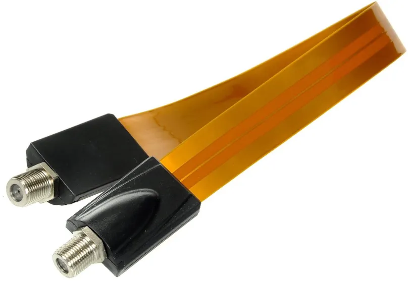 Koaxiálny kábel Okenná priechodka 0.3m, konektory F