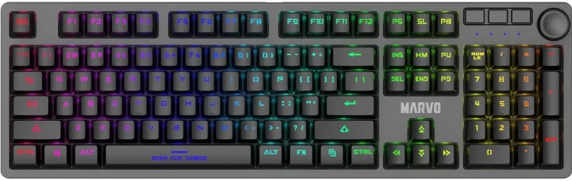 Herná klávesnica MARVO KG954EN-B Mechanical Blue - US