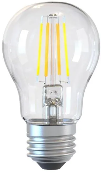LED žiarovka Tellur WiFi Smart žiarovka Filament E27, 6 W, číra, teplá biela