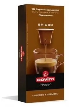 Kávové kapsule Covim Orocrema, kapsule pre Nespresso, 10 porcií