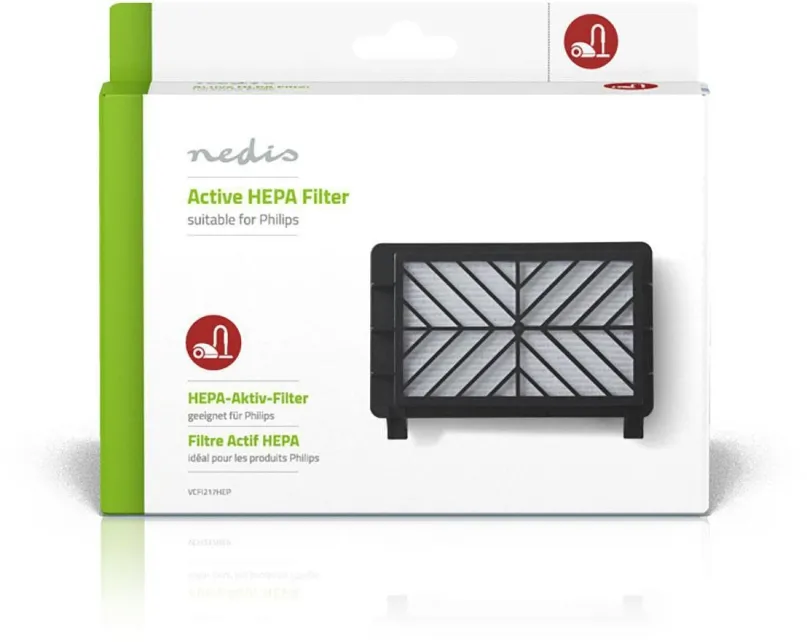 Filter do vysávača Nedis náhradný aktívny HEPA filter Philips FC8044