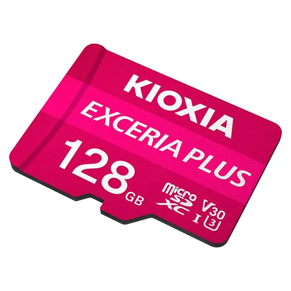 Kioxia Pamäťová karta Exceria Plus (M303), 128GB, microSDXC, LMPL1M128GG2, UHS-I U3 (Class 10)